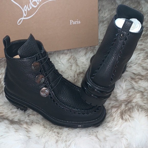 Gorgeous Pole Sweed flat soft leather Booties π©Έ - Picture 2 of 8